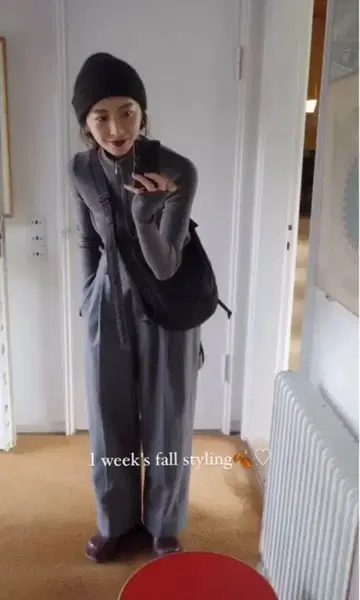 TODAYFUL 하프 지퍼 리브 니트