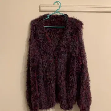 JEANASSIS 퍼 가디건