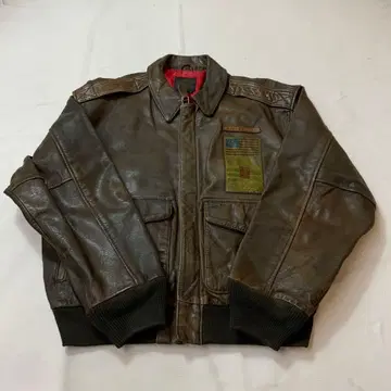 AVIREX 아비렉스 A-2 플라이트 자켓 프린트 S