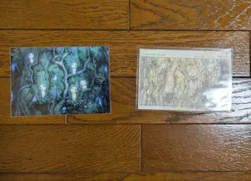 모노노케 히메 엽서 2장