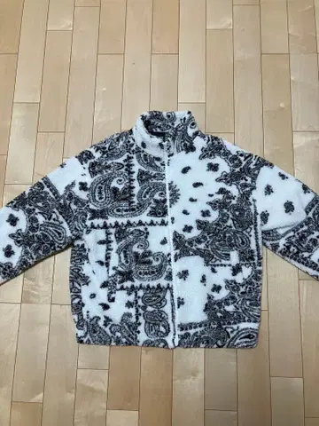 CAMBIO 페이즐리 무늬 플리스 자켓