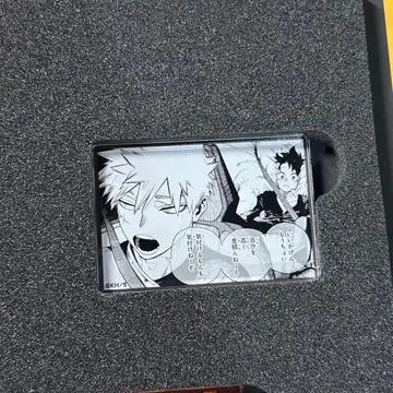 나의 히어로 아카데미아 원화전 KATSUKI MEMORY 아크릴 블록 2