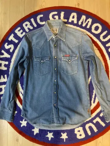 Hysteric Glamour 데님 셔츠