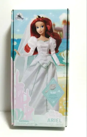 아리엘 웨딩 클래식 인형 디즈니 스토어 한정판