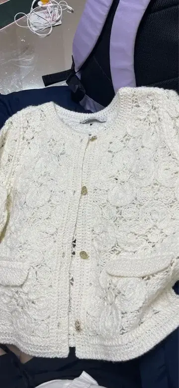 ZARA 니트 가디건