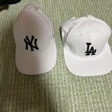 화이트 뉴욕 양키스 야구 모자