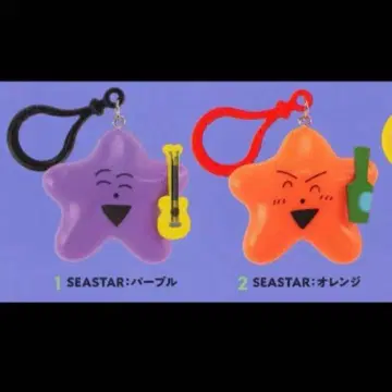 MEKAMEE SEASTAR 마스코트 퍼플 오렌지