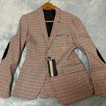 ZARA 자켓 하운드투스 사이즈 46 엘보 패치 미사용 새상품