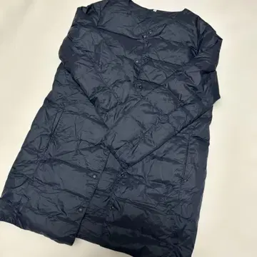 무인양품 다운 자켓 M 네이비