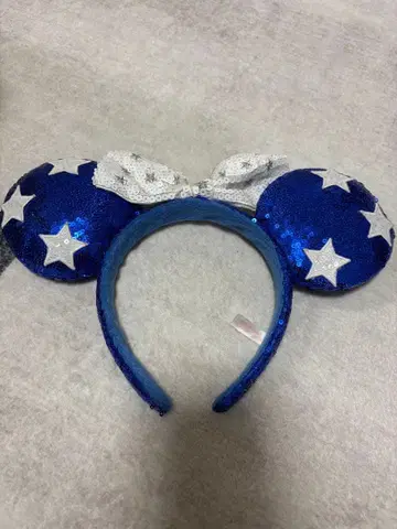 별 패턴 스팽글 머리띠 미니 디즈니 Disney 머리띠