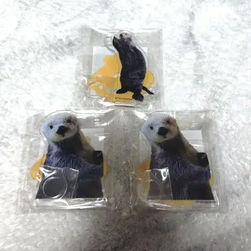 카푸 복권 x 토바 수족관 랏코의 메이짱 복권 펜 스탠드 키라