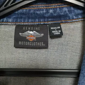 Harley-Davidson 데님 자켓 레귤러 사이즈