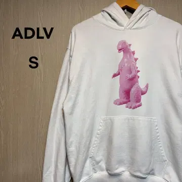 ADLV 후드티 S 화이트