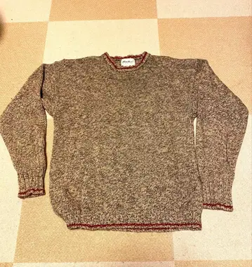 EDDIE BAUER 에디 바우어 리브 스웨터 빈티지 L 사이즈