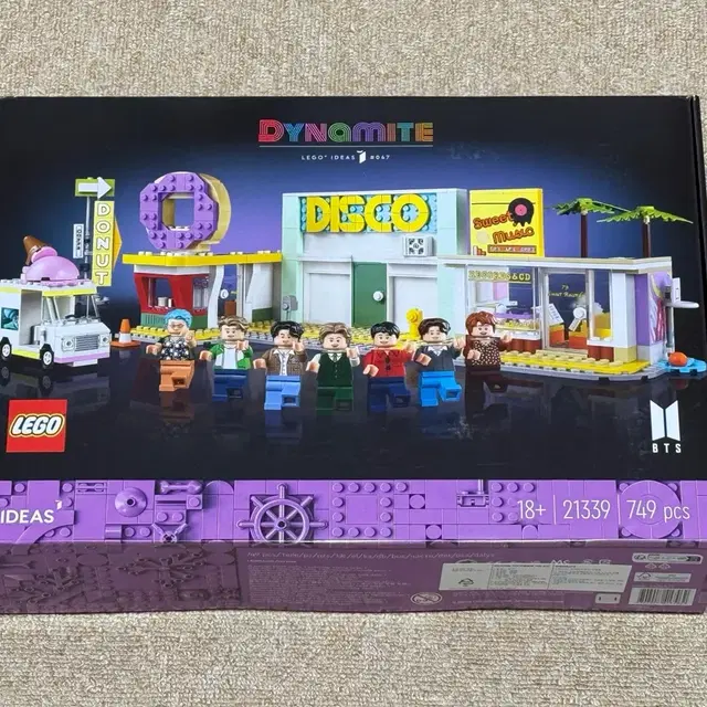 미개봉 새상품 ) 레고 BTS 다이너마이트 2133