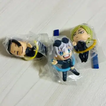 주술회전 피규어 가챠 게토 나나미 고죠 컴프 세트