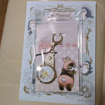 미사용 새상품 mofusand 키체인 아날로그 시계