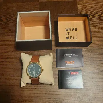 TIMEX 손목시계 다크 그린 다이얼