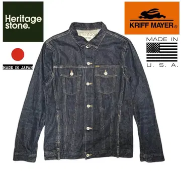 HERITAGE STONE KRIFF MAYER 데님 자켓
