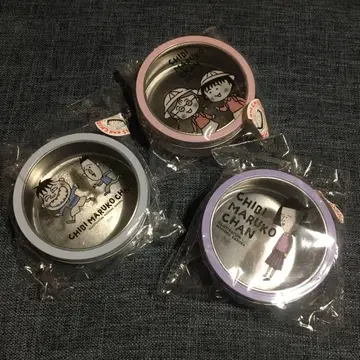 마루코는 아홉살(치비 마루코짱) 마그넷 케이스 캔 3개 세트