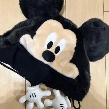 미키마우스 복슬복슬 모자