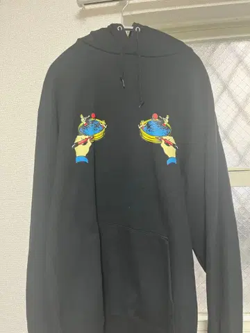 XLARGE 후드티 블랙 사이즈 XL