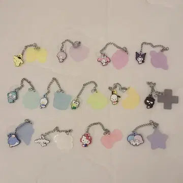 산리오 더블 참 구미 컴플리트 세트