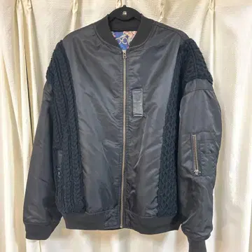 RODEO CROWNS MA-1 블루종 블랙