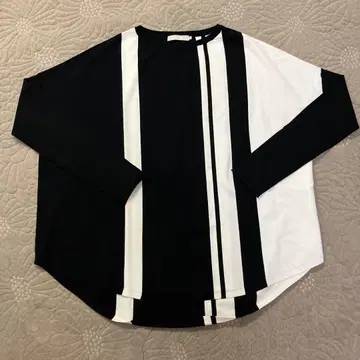 ICB 스트라이프 패턴 긴팔 T셔츠 S 사이즈