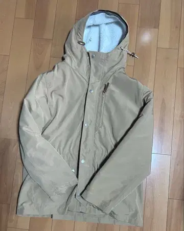 플리스 안감 부착 베이지 자켓 [ 3L ]