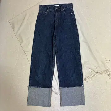 디스코트 롤업 데님 M