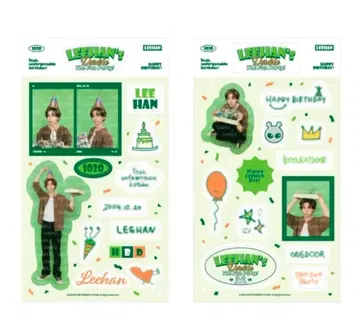 이한 생일 2025 스티커 세트