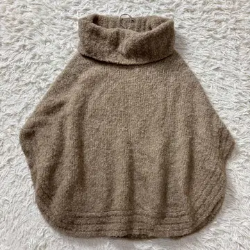 [ 새상품급 ] 아나이 ANAYI 판초 케이프 알파카 혼방 38