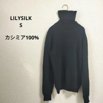 LILYSILK 스웨터 터틀넥 캐시미어 100% S