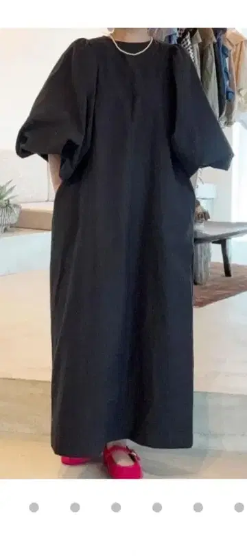 새상품 itofukuoka Lutin 원피스 블랙