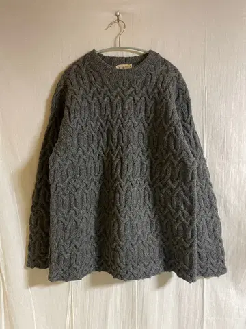 J.CREW 울 케이블 니트 거인 택