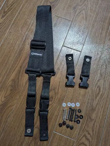 DIMARZIO CLIPLOCK DD2200SBK 숏 사이즈