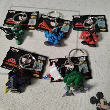 기동전사 건담 올 건담 키링 지온군 편 5종