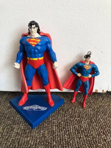 [네고 불가] 슈퍼맨 피규어 키링 2개 세트