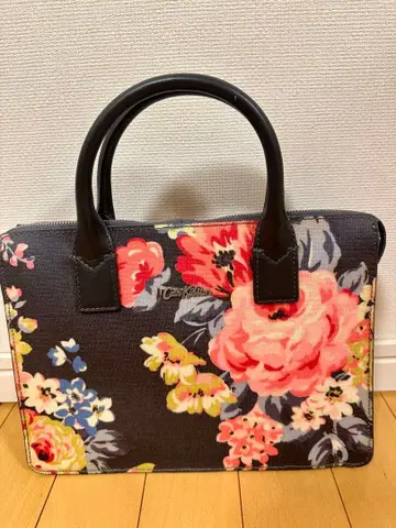 [ 미사용 ] Cath Kidston 플라워 프린트 2way 핸드백