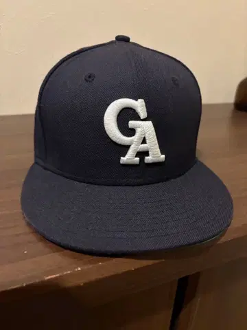 그린 앵글 로고 야구 모자