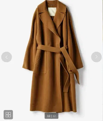 컨디션 최상 두클라쎄 캐시미어 혼방 울 리버 체스터 코트