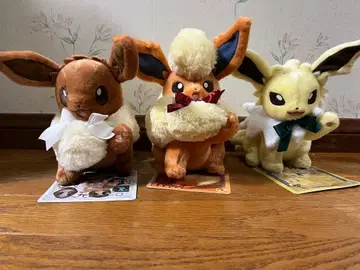 이브이 컬렉션 부스터 썬더 이브이 3체 세트 봉제 인형