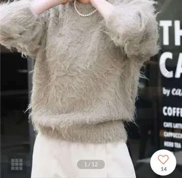 엘프랭크 니트 샤기