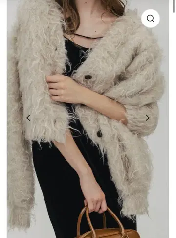 THE TOE Westminster Shaggy Cardigan