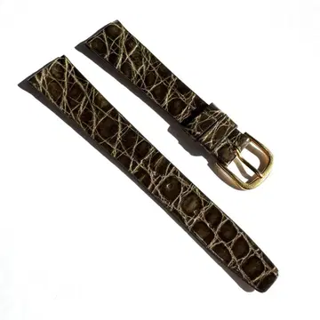 18mm Real CROCODILE Watch Straps Vintage