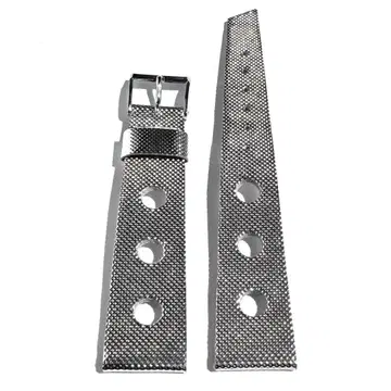 18mm Rally Style Watch Straps Vintage