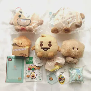 BT21 SHOOKY 봉제 인형 굿즈 세트