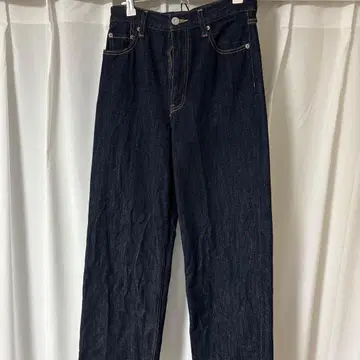 MOUSSY 다크 블루 스트레이트 데님