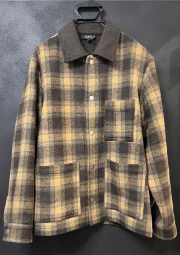 [컨디션 최상] A.P.C. 플란넬 체크 자켓